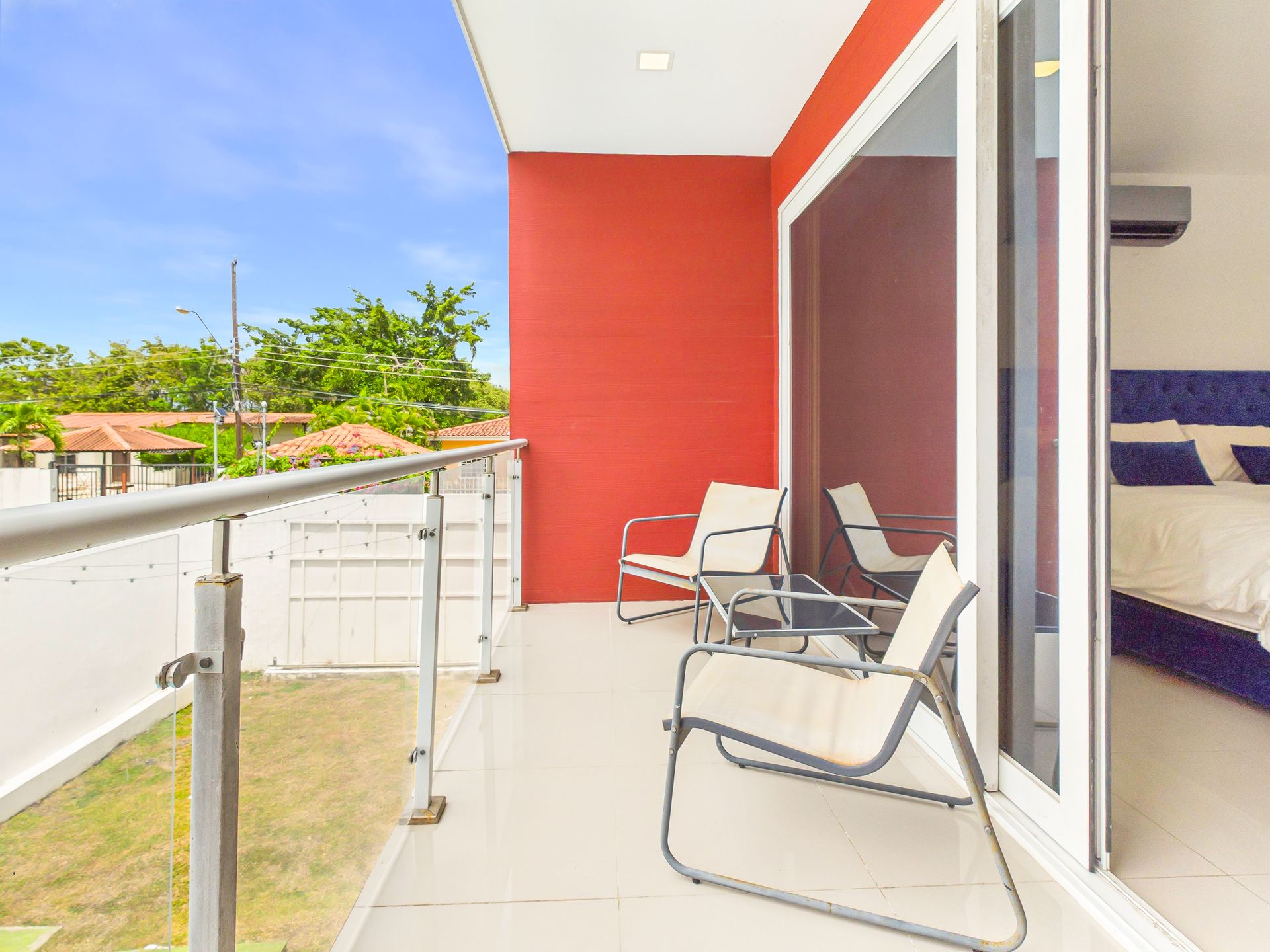 Balcón suite principal